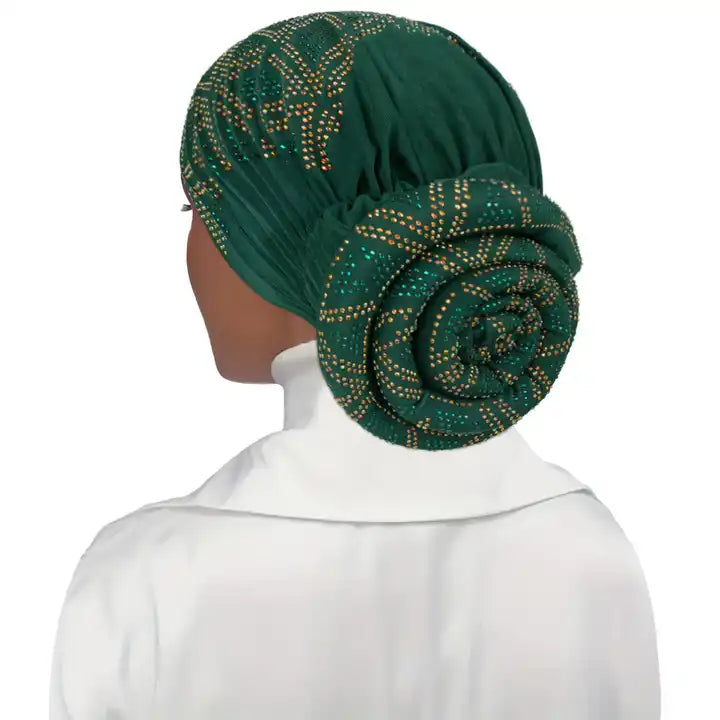 Dazzle Pre-Knotted Turban Wrap